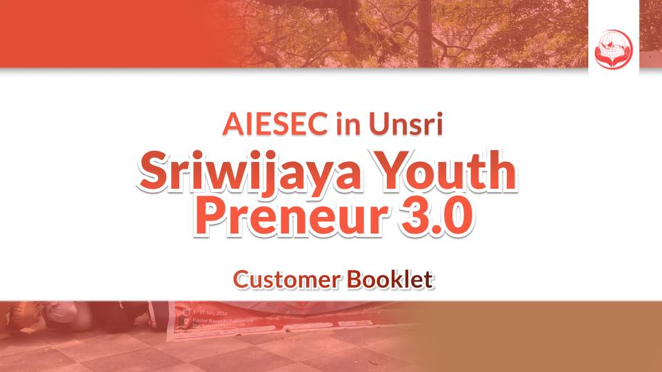 Local Project Sriwijaya Youthpreneur 2.0